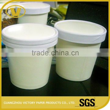 new white disposable soup cup and disposable paper soup cup made in china