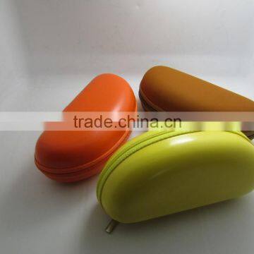 Macarons zipper promotional cheap EVA glasses case