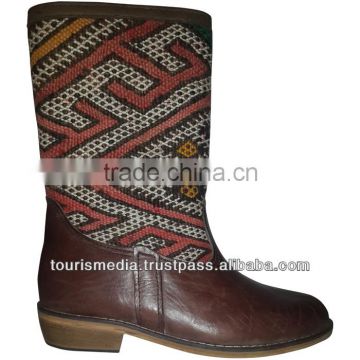 Handmade moroccan kilim boot size 37 n4 Wholesale