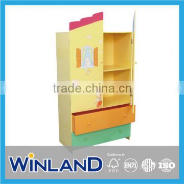 Wooden Lovely Design Children Storage Cabinet