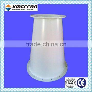 Superior quality Abrasion&wear resistant ceramic lining chemical hydraulic cyclone