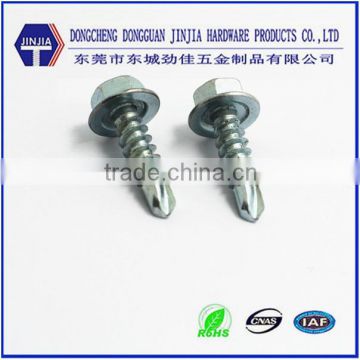 China self drilling tapping screw hexagon head with collar screws