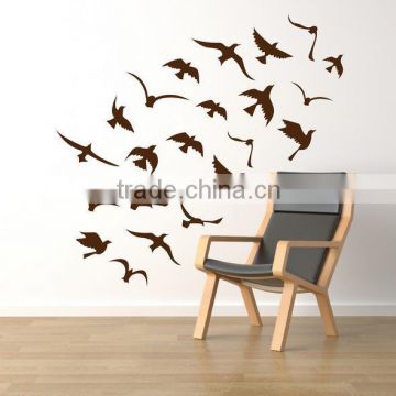 Flying wild goose wall stickers