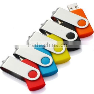 Metal swivel usb flash drive best selling product with best quality