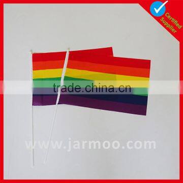 Factory directly selling custom made politic election hand print flag