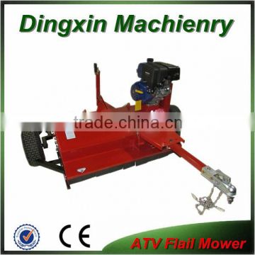 red ATV flail mower with Lifan engine