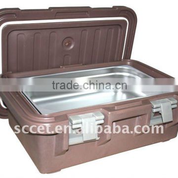 27QT Top loading insulated food carrier with food pan