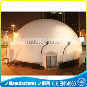 OEM white projection dome inflatable 360 Air Dome Tent