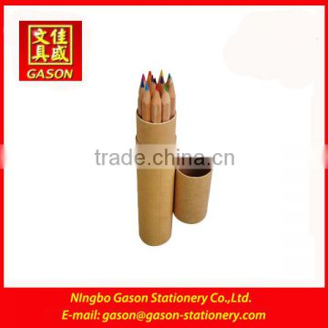 wooden color pencil set/wooden pencil/color pencil
