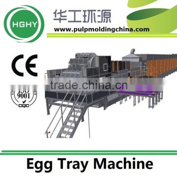 Paper Product Making Machinery Fully Automatic egg tray machine 7000 PCS/hour XZ12-16040-E7000B1C