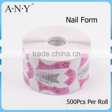 ANY Paper Nail Art Form Nail Shaping Tool Extension Forms 500Pcs