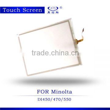 Hot sale high quality touch screen compatible for Minolta DI450 470 550 copier spare part