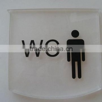 Special classical acrylic business card display with sign holder