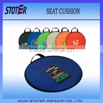 New Design Non Woven Round Seat Pad with Carry Strap