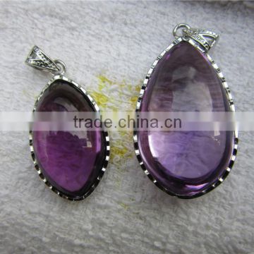 natural amethyst jewelry crystal necklace