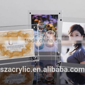 Acrylic display photo frame