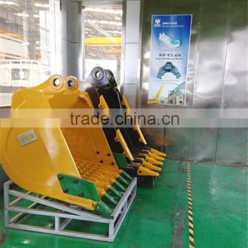 Customized PC850-8 Standard/Strengthened/Rock bucket, PC850 Excavator 3.4M3 Wearable Bucket for sale
