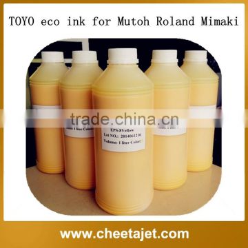 Top quality original TOYO dx5 eco solvent ink for Mutoh Roland Mimaki