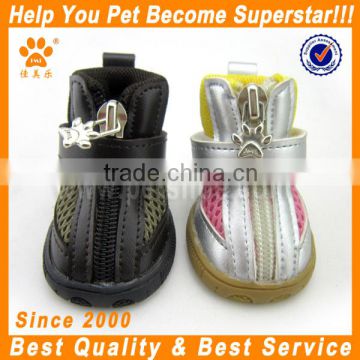 JML hot sale summer little pet shoes with rubber sole cheap dog shoes for small breed