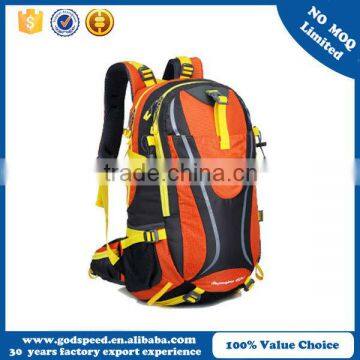 2015 new design school backpack factory sport backpack multifunctional traveling school backpack