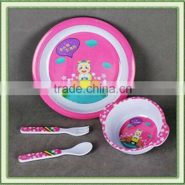 melamine dinner set for children