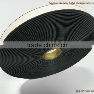 Huzhou factory direct supply label fabric, satin ribbon tape for high quality collar labels