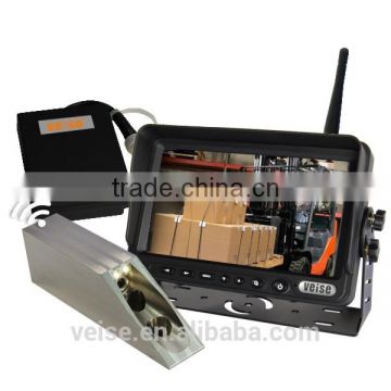 Forklift Camera View with Wireless Stainless Steel Camera + Wireless monitor + Power Bank