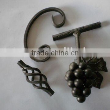 High quality wrought iron railing parts
