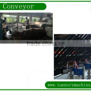 china leather roller coating machine conveyor price