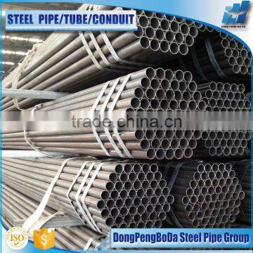 smooth surface hr black mild steel round pipe price