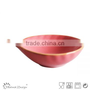 oval plate solid colour high quality
