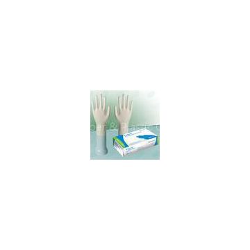 Custom 4mil transparent blue, sterile non, medical and powder free vinyl exam gloves