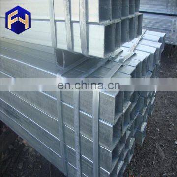 RHS ! 69 galvanized steel tube 50X50X2.3X6000MM Pre-Galvanized Square Pipes/Tube for wholesales