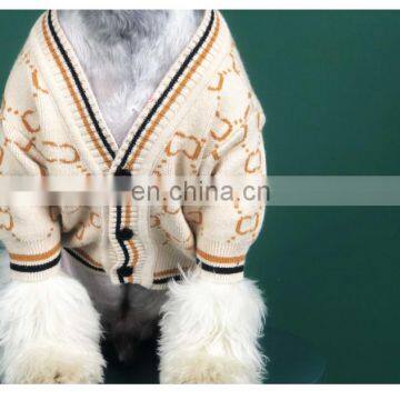 Stylish Leisure Dog Shirt Dog Clothes Spring Summer Clothing Pomeranian Teddy Schnauzer Corgi Clothes