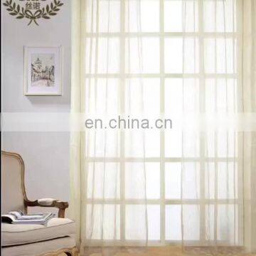 2019 Oem Produce polyester linen voile curtains