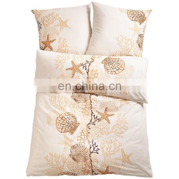 i@home Fancy printed design linen bedding luxury duvet bed sheet bedding set