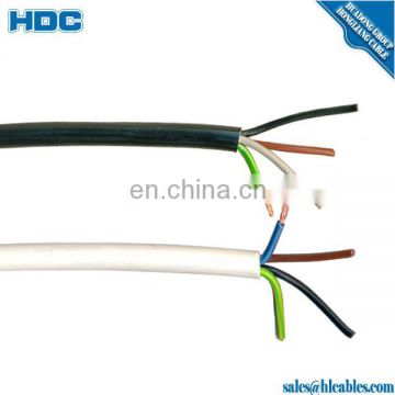 Copper Conductor Insulated Type RVVZ 450/750V 10mm2 H07V-K H05V-K/U PVC Insulated flexible cores data cable 3 cores