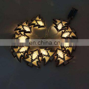 Wooden Tree Christmas Led String Light Xmas Outdoor Indoor Decoration