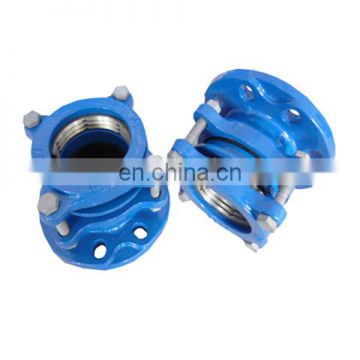 ISO2531 restrained flange adaptor hdpe flange adaptor for water supplying