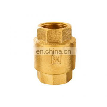 JKL China Factory Brass Vertical Check Valve 1/2 Inch Brass Check Valve