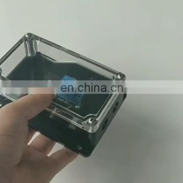 Custom Injection Molding ABS Box Outdoor Durable Transparent Waterproof Plastic Enclosure For PCB Board Electronics