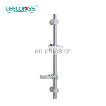 Classic stainless steel shower rail sliding bar shower riser bar bracket