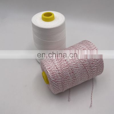 100% polyester bag closing thread 10s/3 sewing yarn and bag closing sewing thread