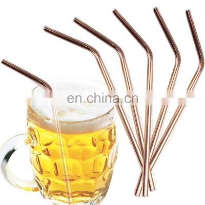 High Quality Approved Drinking Metal Stainless Steel Straw for Smoothies