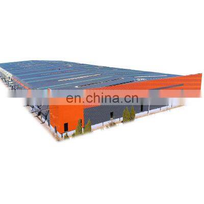 China Low Cost Building Construction Prefabricated Structural Steel Fabrication