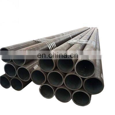 Hot rolled 20# Carbon Steel Pipe e355 seamless round carbon steel tube black iron ms pipes