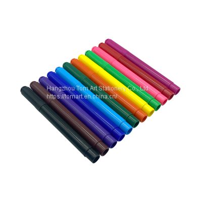 factory custom logo cheap non toxic watercolor pen washable school water color marker pens set for kids drawing