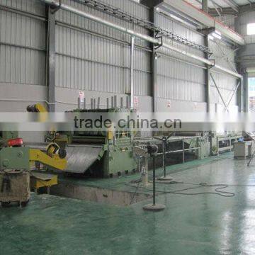 china wuxi coil leveling and cutting machine