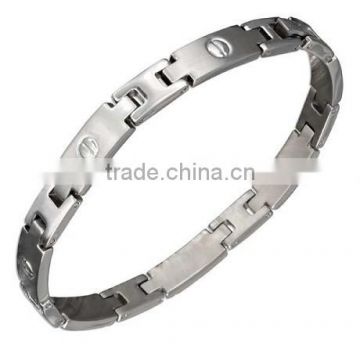 2014 hot sale men watch chain bracelet titanium bracelet