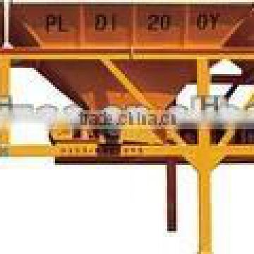 PLD series Electronic Mobile Concrete Batching Machine0 used for mixing plant